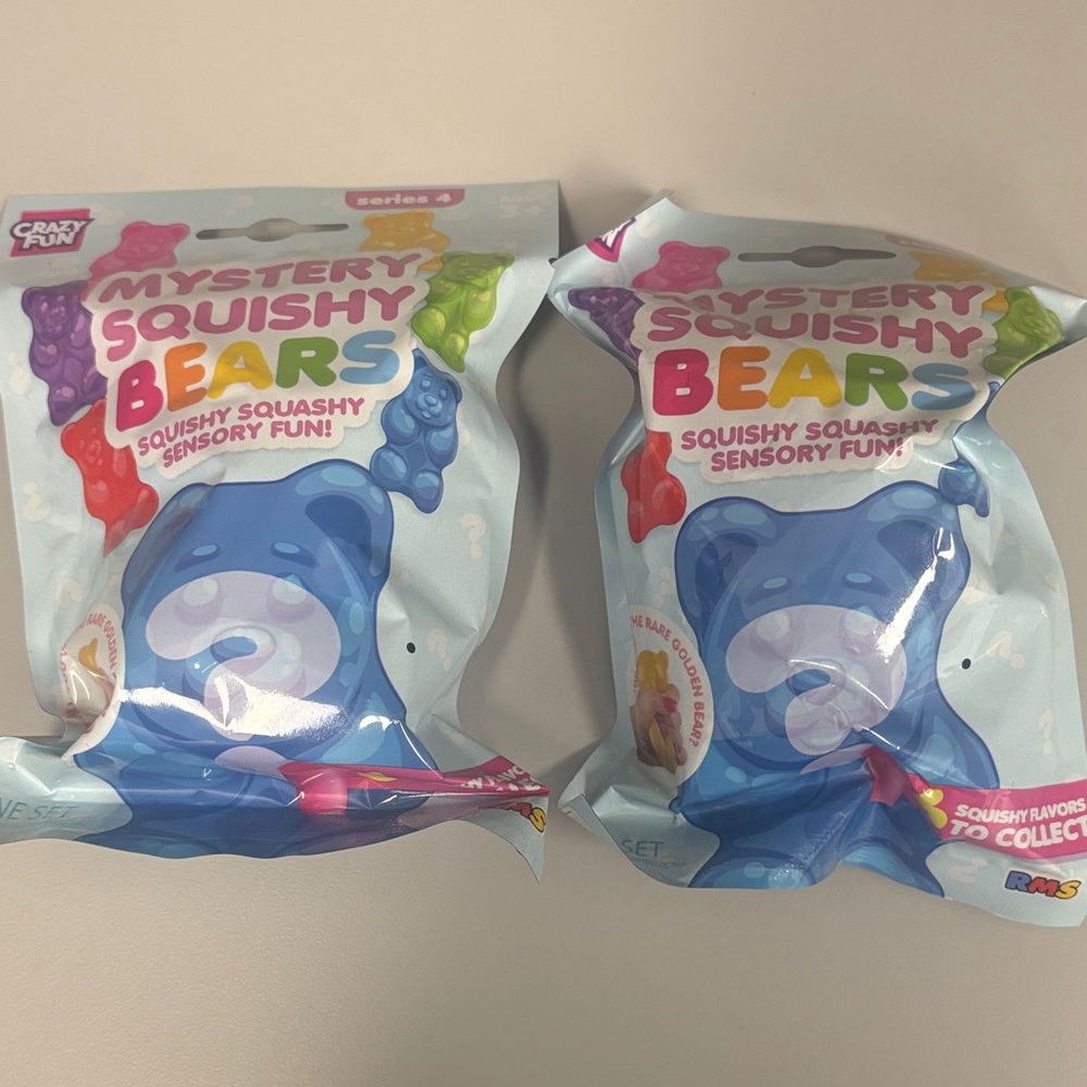 Viral Mystery Squishy Bears Pack of 2 Bears